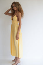 Load image into Gallery viewer, Lemon strappy dress