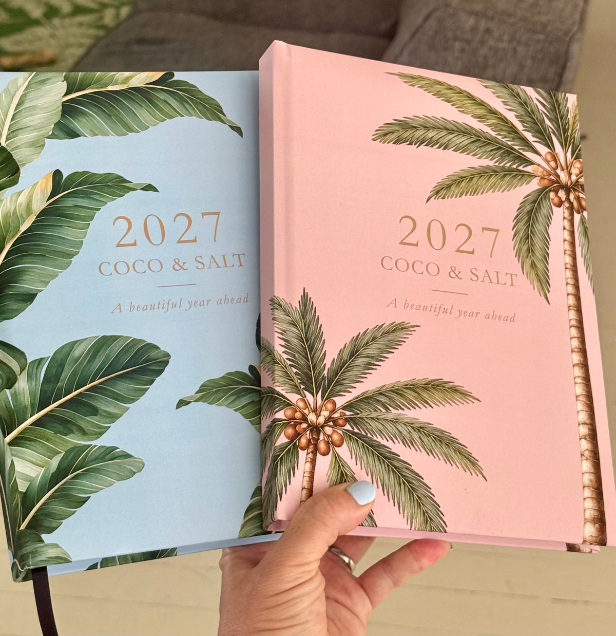 2027 Diary - blue