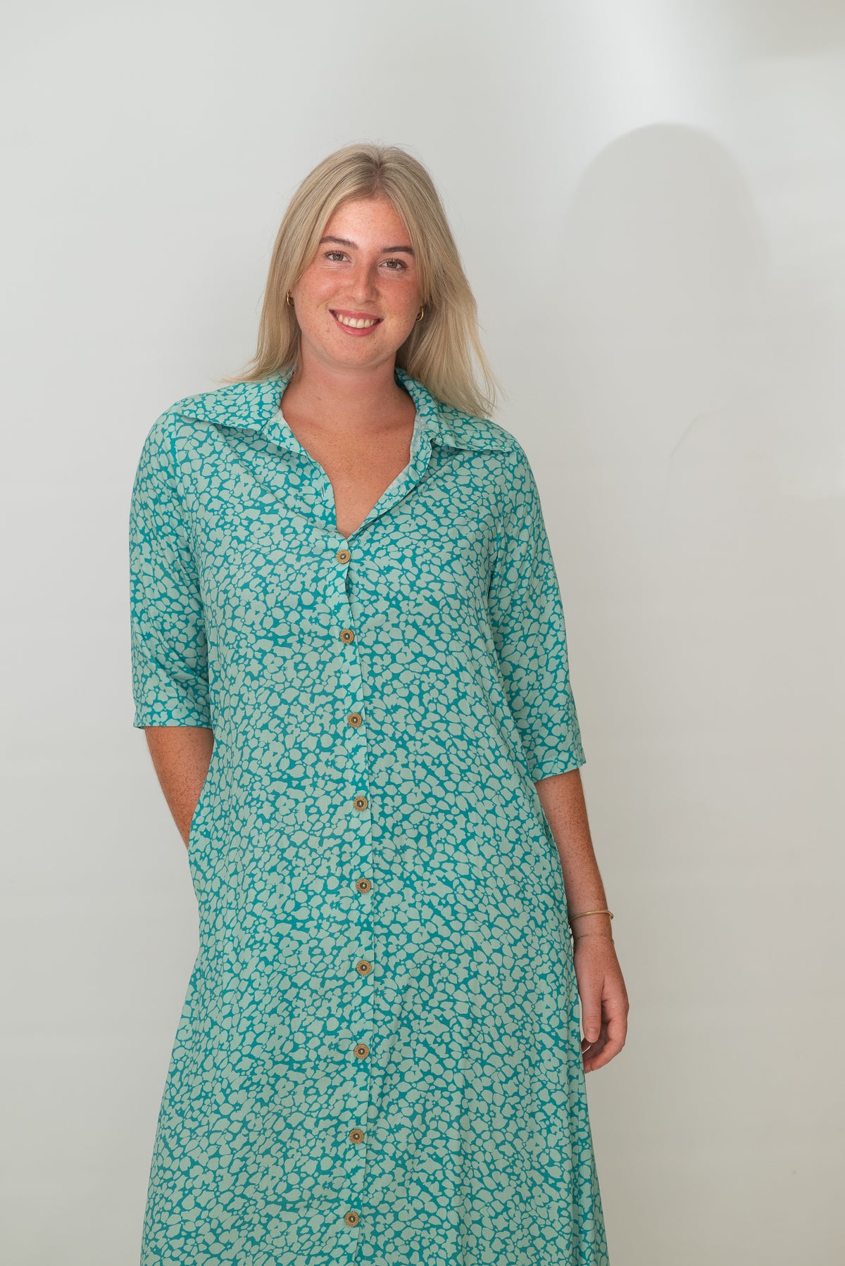 Ella dress - ocean