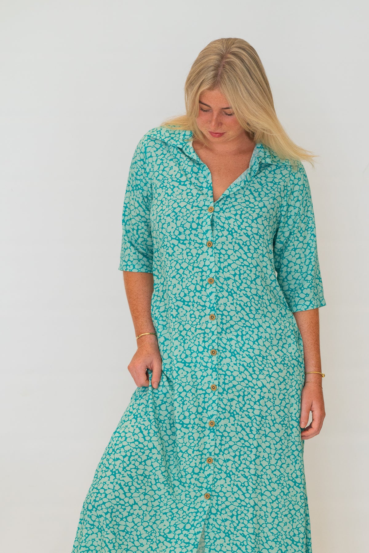 Ella dress - ocean