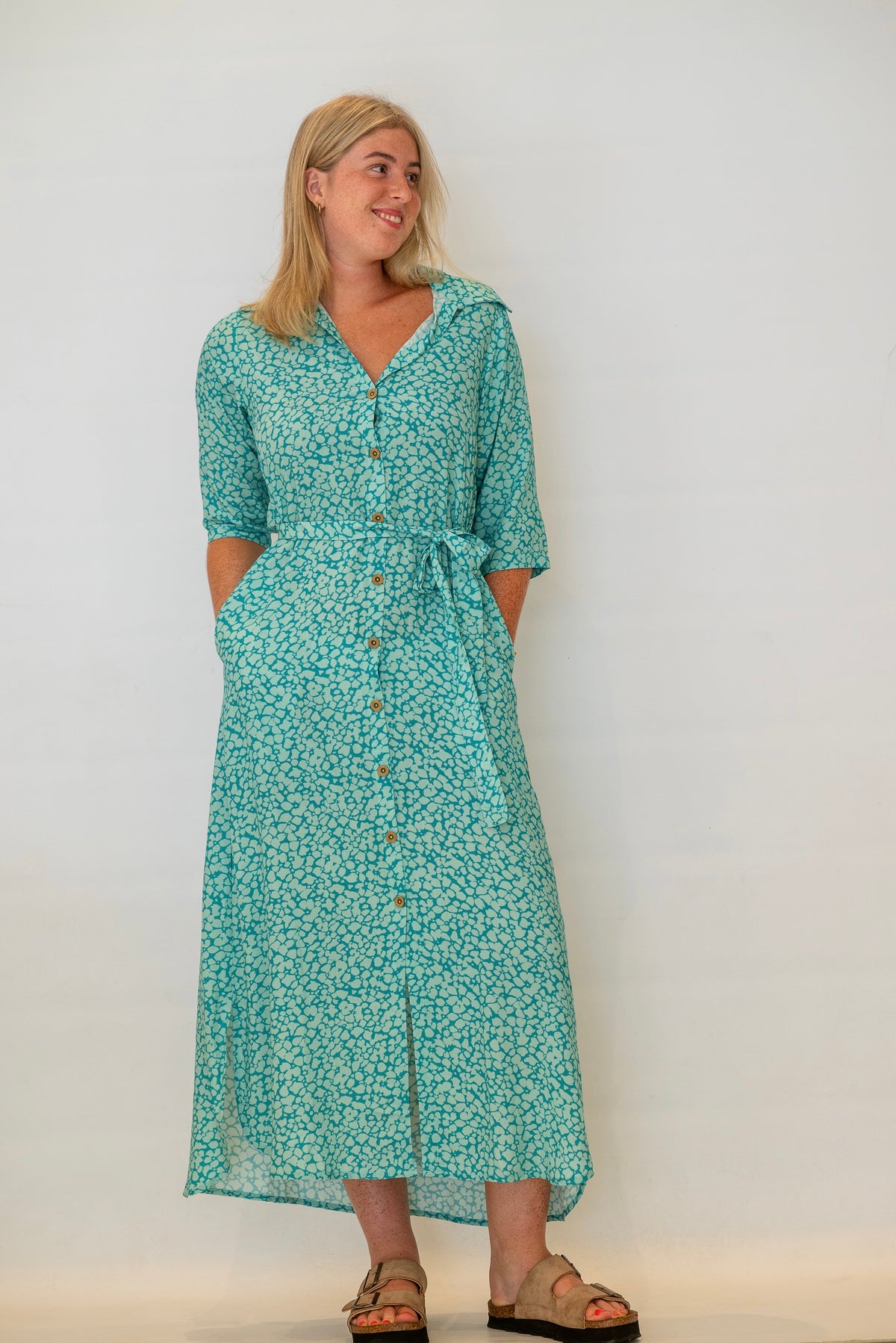Ella dress - ocean