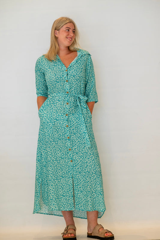 Ella dress - ocean