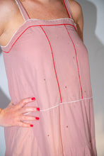 Load image into Gallery viewer, Mila anglaise dusty pink strappy dress
