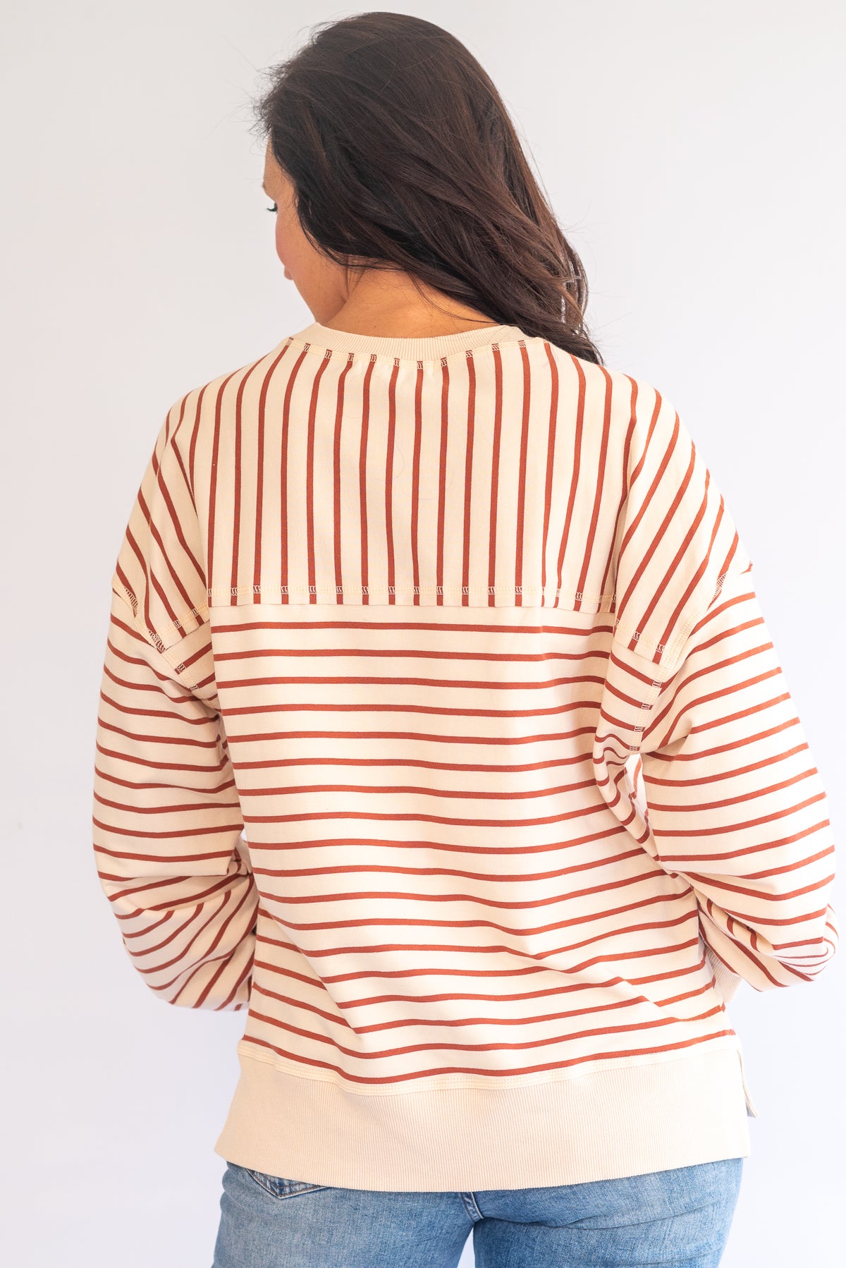 Mika sweatshirt - chocolate sand