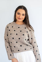 Load image into Gallery viewer, Coco dot cardigan - stone
