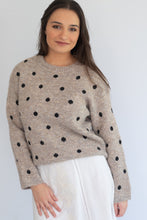 Load image into Gallery viewer, Coco dot cardigan - stone
