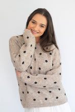 Load image into Gallery viewer, Coco dot cardigan - stone
