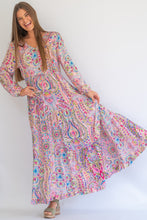 Load image into Gallery viewer, Southern Belle dress - paisley pink
