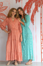 Load image into Gallery viewer, Arya dress - terracotta vines
