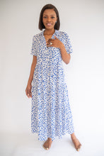Load image into Gallery viewer, Candy dress - ditsy blue
