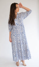 Load image into Gallery viewer, Arya dress - ditsy blue
