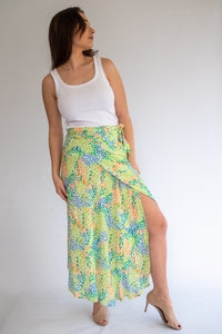 Arya wrap skirt - (gone dotty & tropical colour available)