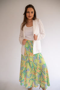 Arya wrap skirt - (gone dotty & tropical colour available)