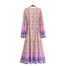 Load image into Gallery viewer, Indigo boho dress
