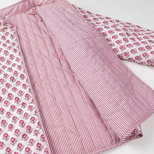 Load image into Gallery viewer, Blushing quilted jacket (reversible)
