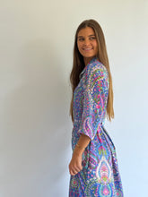Load image into Gallery viewer, Ella dress - paisley blue
