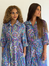 Load image into Gallery viewer, Ella dress - paisley blue
