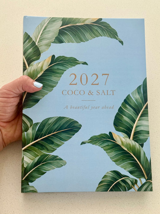 2027 Diary - blue