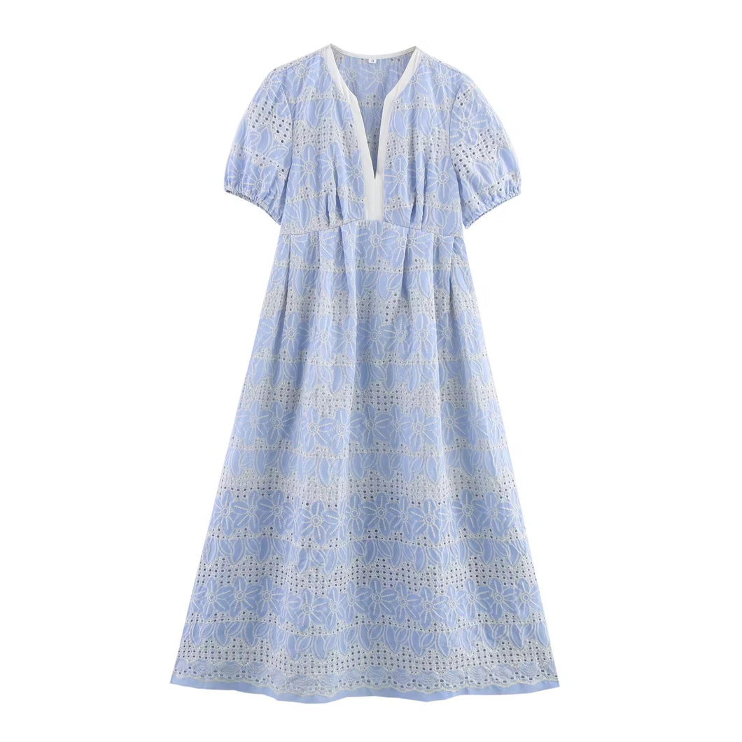 Mystical dreams embroidered dress