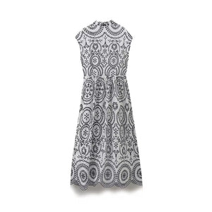 Bella embroidered dress