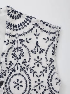 Bella embroidered dress