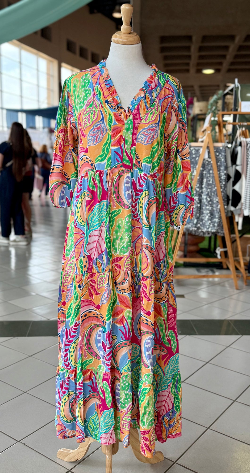 Arya dress - tropical