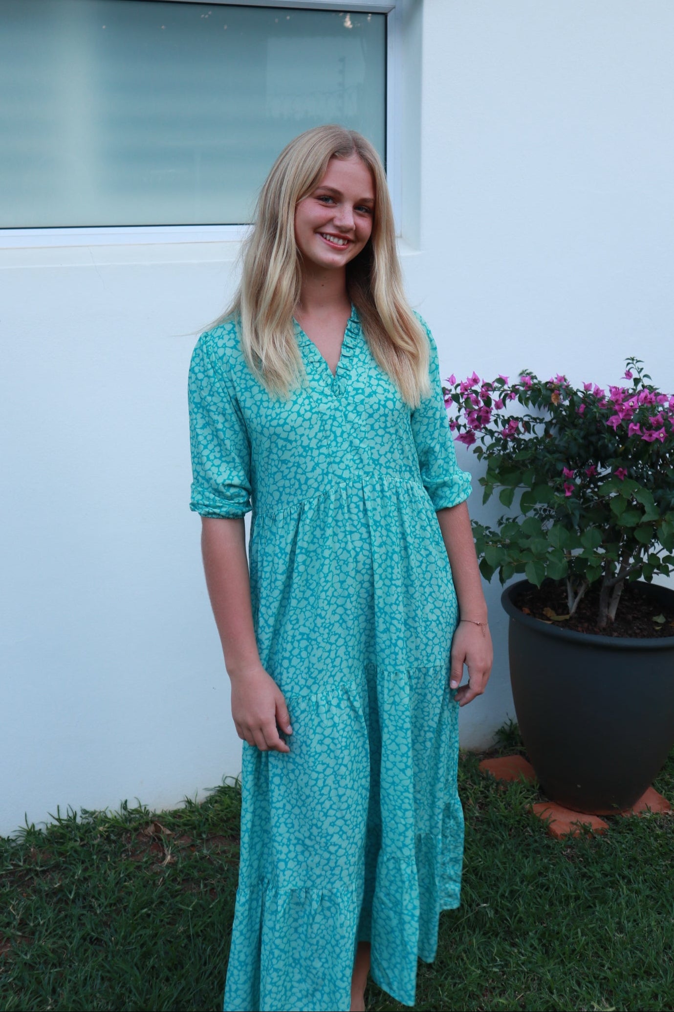Arya dress - ocean