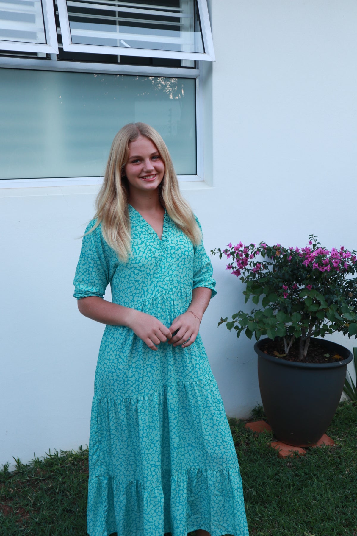Arya dress - ocean