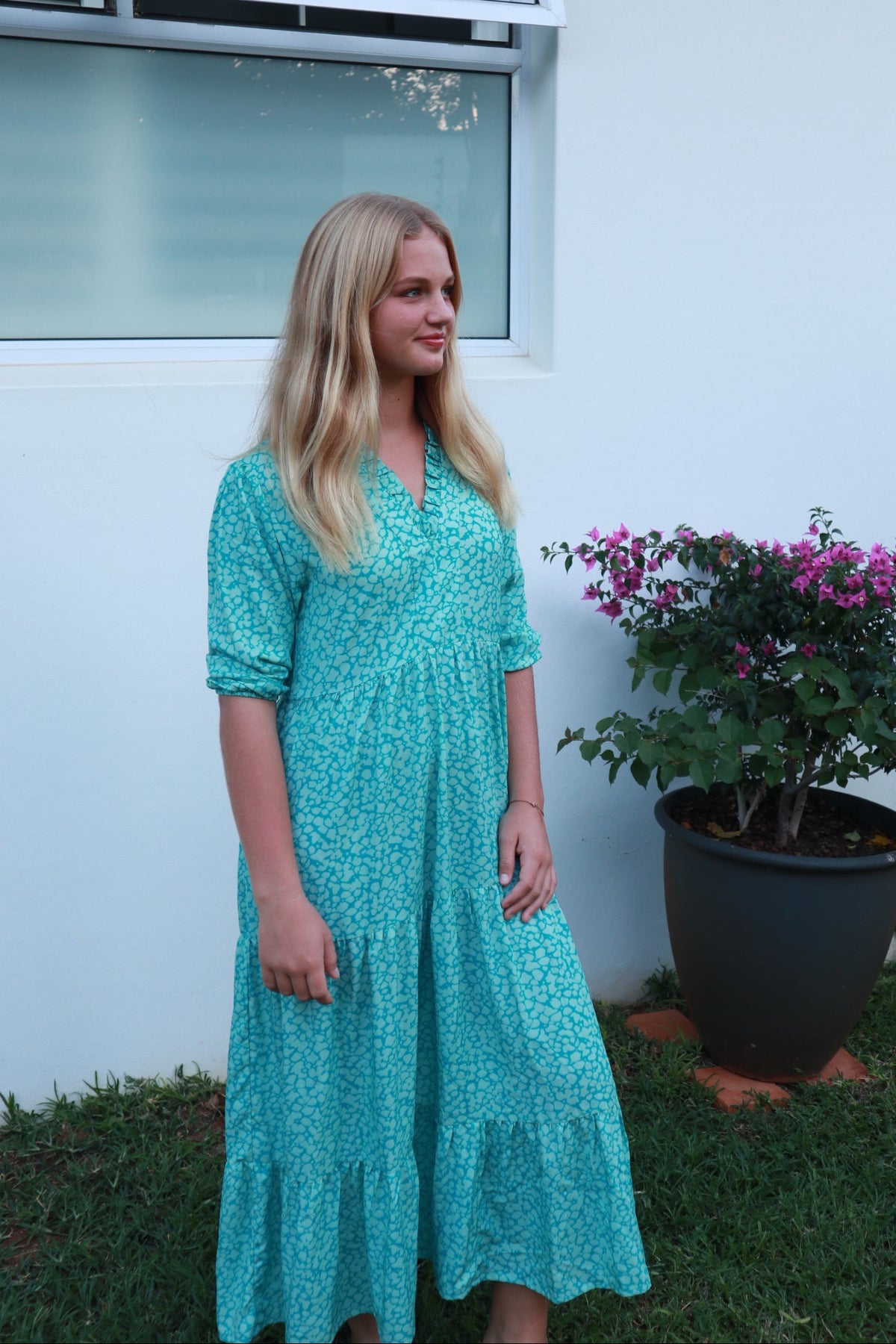 Arya dress - ocean