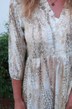 Load image into Gallery viewer, Arya dress - snakeskin
