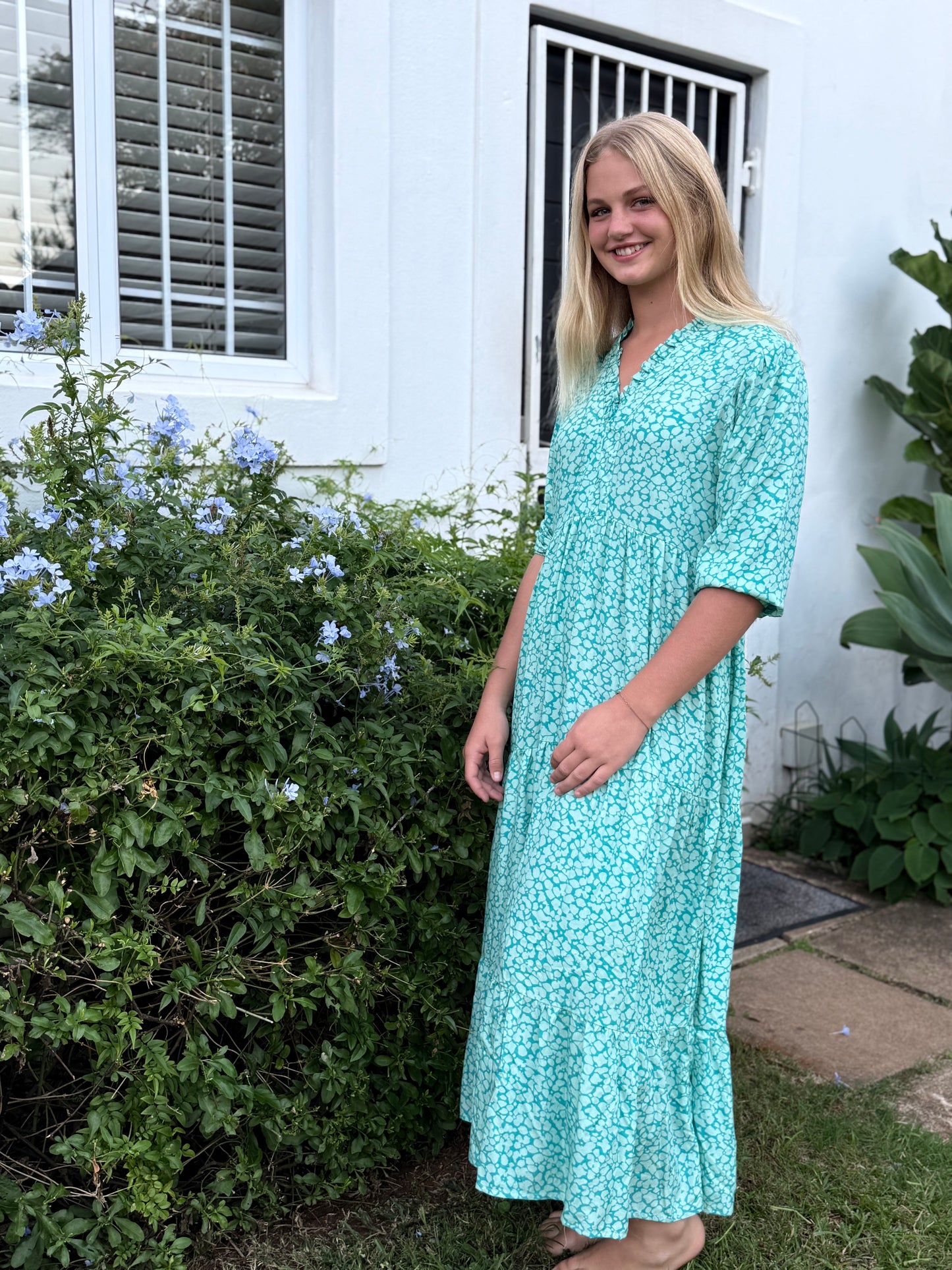 Arya dress - ocean