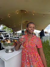 Load image into Gallery viewer, Candy dress - red paisley
