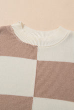 Load image into Gallery viewer, Checkered cardigan
