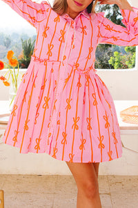 Buttons & bows dress