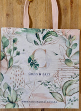 Load image into Gallery viewer, Coco &amp; Salt watercolour tote bag
