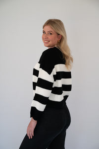 Preppy knit jersey