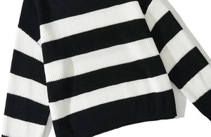 Preppy knit jersey