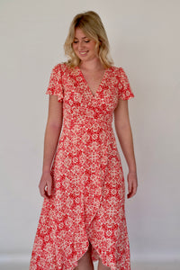 Evelyn wrap dress