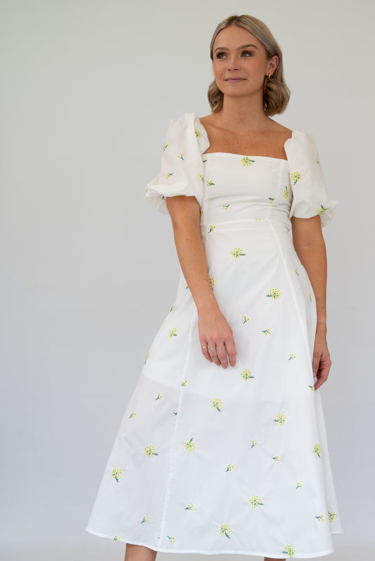 Donna dress - embroidered
