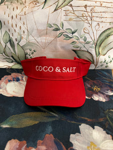 Coco & Salt visor cap